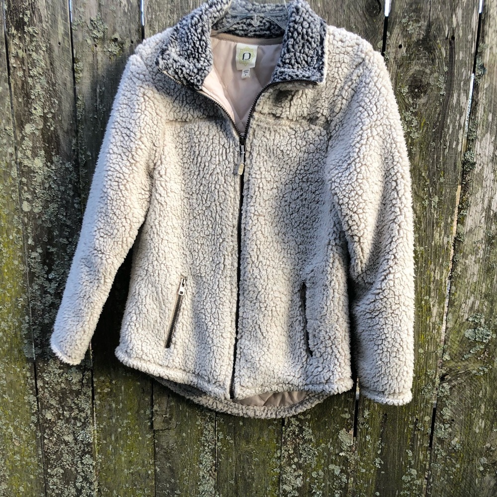 Fuda Sherpa Zip Down Fleece Jacket M